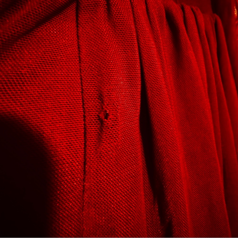 NEW MORE TO COME Kristiana Mini Dress Plum Red Purple Long Sleeve Cold Shoulder - Picture 6 of 7